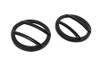 Kentrol Side Marker Cover Set - Powdercoat Black