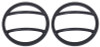 Kentrol Fog Light Cover Set - Textured Black