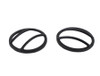 Kentrol Fog Light Cover Set - Textured Black