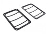 Kentrol Taillight Guard Set - Textured Black