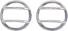 Kentrol 6-Pieces Headlight and Marker Cover Set - Polished Silver