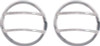 Kentrol 6-Pieces Headlight and Marker Cover Set - Polished Silver