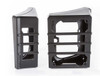 Rugged Ridge 11226.05 Elite Tail Light Guards in Black for 07-18 Jeep Wrangler JK