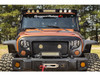 Rugged Ridge 11230.12 Elite Euro Headlight Guards in Textured Black for 07-18 Jeep Wrangler JK