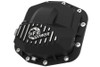 aFe POWER Pro Series Front Dana 44 M210 Differential Cover - Black w/ Machined Fins