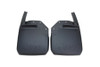 Mopar Front Deluxe Molded Mudflaps w/Jeep Logo - Black