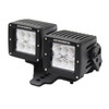 Go Rhino Dual 3x3 Cube Offset Light Hood Hinge Mounts