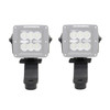 Go Rhino 3in LED Cube Windshield Cowl Mounts - Pair