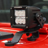 Go Rhino 3in LED Cube Windshield Cowl Mounts - Pair
