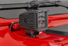 Rough Country 2in Black Series LED Cube Easy-Mount Kit - White DRL