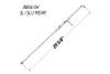 Synergy Manufacturing 8866-04 Stainless Braided Brake Line Kit Rear Only for 18-26 Jeep Wrangler JL