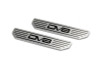 DV8 Offroad D-JL-180014-SIL2 Front Sill Plates with DV8 Logo for 18-26 Jeep Wrangler JL & Gladiator JT