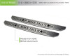 DV8 Offroad D-JL-180014-STR2 Front Sill Plates with Since 1941 Logo for 18-26 Jeep Wrangler JL & Gladiator JT