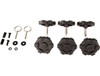 Elite Hard Top Quick Removal Kit 07-18 Jeep Wrangler JKU 4 Door Rugged Ridge
