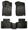 Husky Liners WeatherBeater Front & 2nd Seat Floor Liner Set for 11-14 Grand Cherokee WK2
