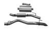 Corsa Performance Axle Back Exhaust System for 20-26 Gladiator JT with 3.6L