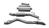 Corsa Performance Axle Back Exhaust System for 20-26 Gladiator JT with 3.6L