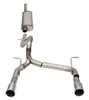 Corsa Performance 21124 Dual Rear Cat-Back System with Polished Tips for 18-26 Jeep Wrangler JL Unlimited 4-Door with 3.6L