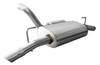 Corsa Performance 21015BLK dB Performance by Corsa Dual Rear Exit Axle Back Touring Exhaust for 18-26 Jeep Wrangler JL