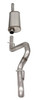 Corsa Performance 21123 Cat-Back System with Turned Down Tip for 18-24 Jeep Wrangler JL Unlimited 4-Door with 3.6L