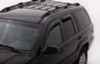 AVS 194650 In-Channel Ventvisor in Smoke for 99-04 Jeep Grand Cherokee WJ