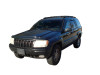 AVS 194650 In-Channel Ventvisor in Smoke for 99-04 Jeep Grand Cherokee WJ