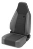 Bestop TrailMax II Sport Front Seat in Fabric for 76-06 Jeep CJ-5, CJ-7, CJ-8 Scrambler, Wrangler YJ, TJ & Unlimited
