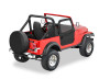 Bestop 2-Piece Doors for 76-86 Jeep CJ-7 & CJ-8 Scrambler