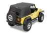 Bestop 5282015 Trektop NX Replace-a-top Soft Top in Black Denim for 97-06 Jeep Wrangler TJ with Trektop NX