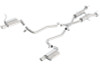 Borla 140406 T-304 Stainless Steel Cat-Back System for 11-17 Jeep Grand Cherokee WK2 with 5.7L V8 Engine