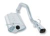 Borla 14352 T-304 Stainless Steel Cat-Back System for 87-90 Jeep Wrangler YJ with 4.2L I-6 Engine