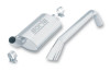 Borla 14572 T-304 Stainless Steel Cat-Back System for 81-86 Jeep CJ-7 with 4.2L I-6 Engine