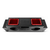 DS18 Down Fire Subwoofer Enclosure for 07-26 Jeep Wrangler JK & JL
