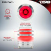 DS18 PRO-TW7L 2.3" High Compression Neodymium Super Bullet Tweeter with RGB LED Lights - 240 Watts