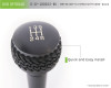 DV8 Offroad Billet 5 Speed Manual Shift Knob for 97-06 Jeep Wrangler TJ & Unlimited with Manual Transmission