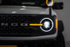 DV8 Offroad HLCBR-01 Black Headlights for 21-26 Ford Bronco