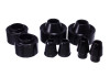 Energy Suspension 2.6113R Front & Rear Coil Spring Spacers with Bump Stops in 1.75" Lift for 07-18 Jeep Wrangler JK
