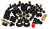 Energy Suspension 2.18107R Master Bushing Kit in Black for 97-06 Jeep Wrangler TJ & Unlimited