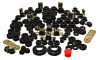 Energy Suspension 2.18107R Master Bushing Kit in Black for 97-06 Jeep Wrangler TJ & Unlimited
