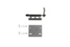 Fabtech FTS24263 Cargo Rack Bike Mount for 20-26 Jeep Gladiator JT