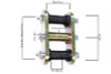 Fishbone Offroad 1/2" Greaseable Shackles for 76-86 Jeep CJ-7
