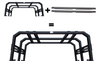 Fishbone Offroad FB21269 Tackle Rack Add-on Top Rails for 20-26 Jeep Gladiator JT