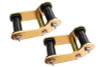Fishbone Offroad FB27251 Greaseable Rear Boomerang Shackles for 87-95 Jeep Wrangler YJ