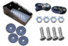Fishbone Offroad FB21301 Universal In-Bed Tire Carrier for 20-26 Jeep Gladiator JT