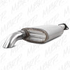 MBRP S5522409 XP Series "Off Road" Cat Back Exhaust System in T-409 Stainless Steel for 00-06 Jeep Wrangler and Wrangler Unlimited