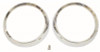 OMIX 12419.04 Chrome Headlight Bezels for 72-86 Jeep CJ-5, CJ-7 & CJ-8 Scrambler