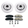 PowerStop Front Z17 Evolution Geomet Coated Brake Kit for 18-26 Jeep Wrangler JL