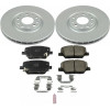 PowerStop CRK7299 Front Z17 Evolution Geomet Coated Brake Kit for 17-20 Jeep Compass MP & 15-20 Jeep Renegade BU