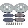 PowerStop CRK7414 Front Z17 Evolution Geomet Coated Brake Kit for 2017 Jeep Cherokee KL