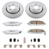 PowerStop K2219-26 Front Z26 Street Warrior Performance Brake Kit for 05-10 Jeep Grand Cherokee WK & 06-10 Jeep Commander XK